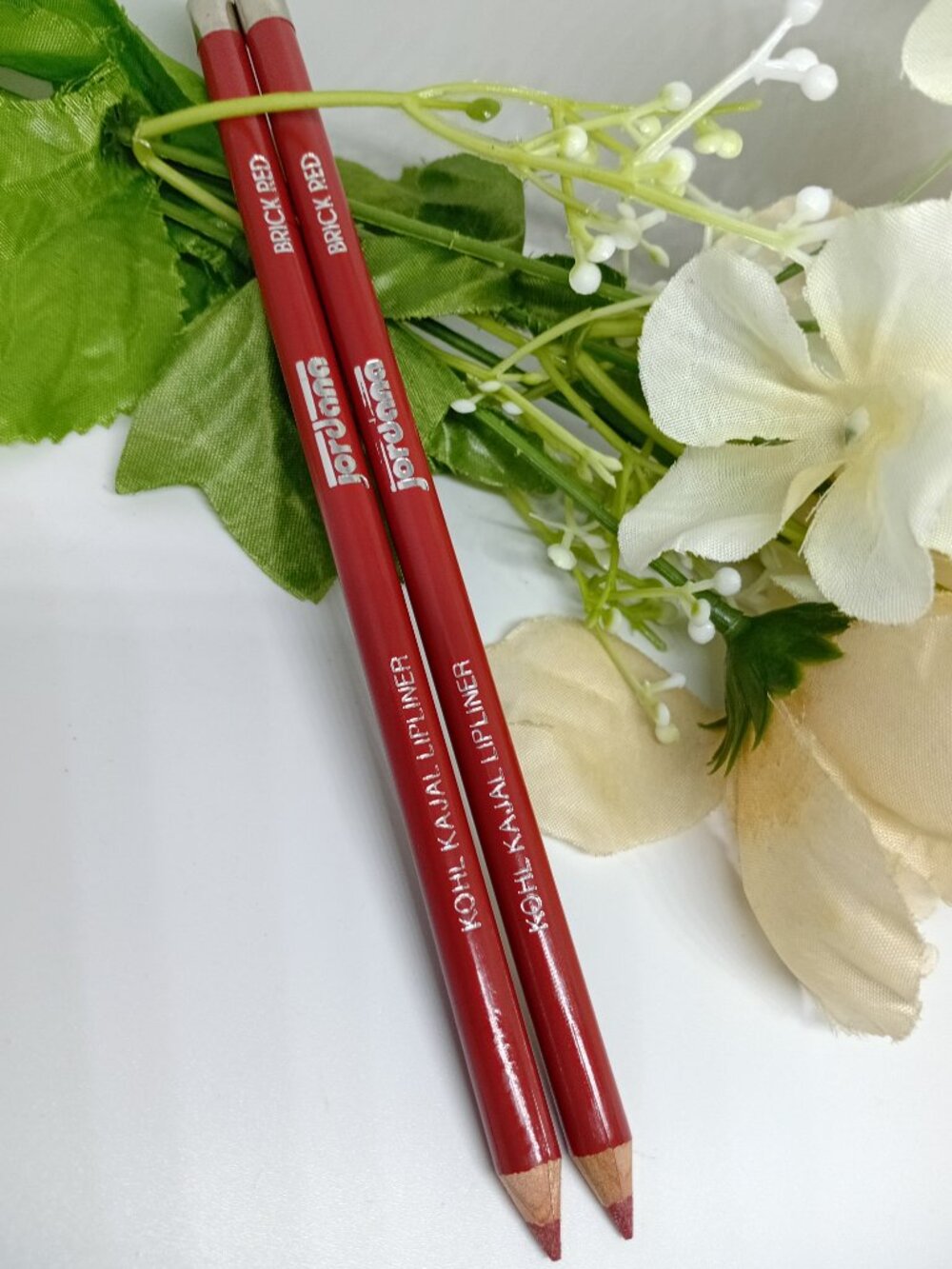 Jordana Kohn Kajal Brick Red Lip Liner Full Size With Caps New